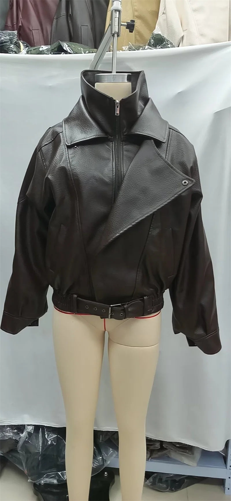 The Cruelty-Free Leather Biker Jacket