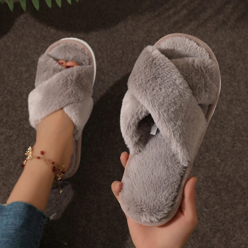 The Crossover Cruelty-Free Fur Slide