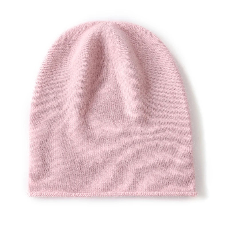 The Cashmere-Feel Ribbed Beanie — product view 40