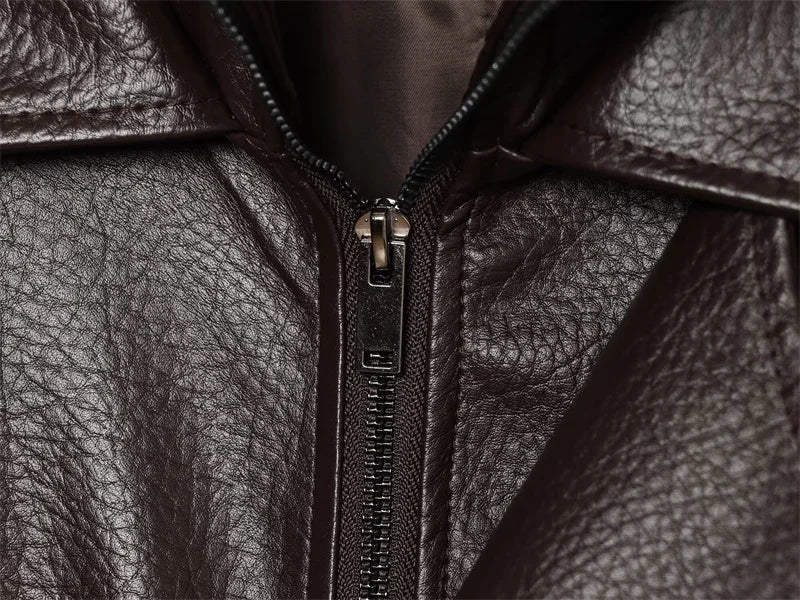 The Cruelty-Free Leather Biker Jacket