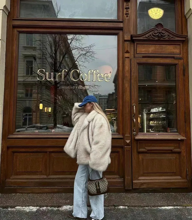 The Plush Cruelty-Free Fur Coat