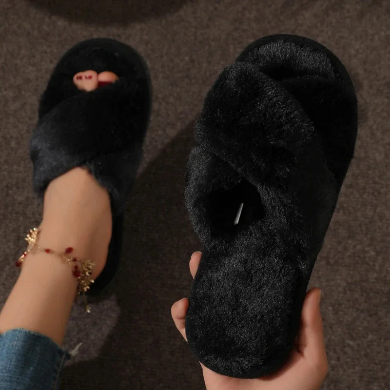The Crossover Cruelty-Free Fur Slide
