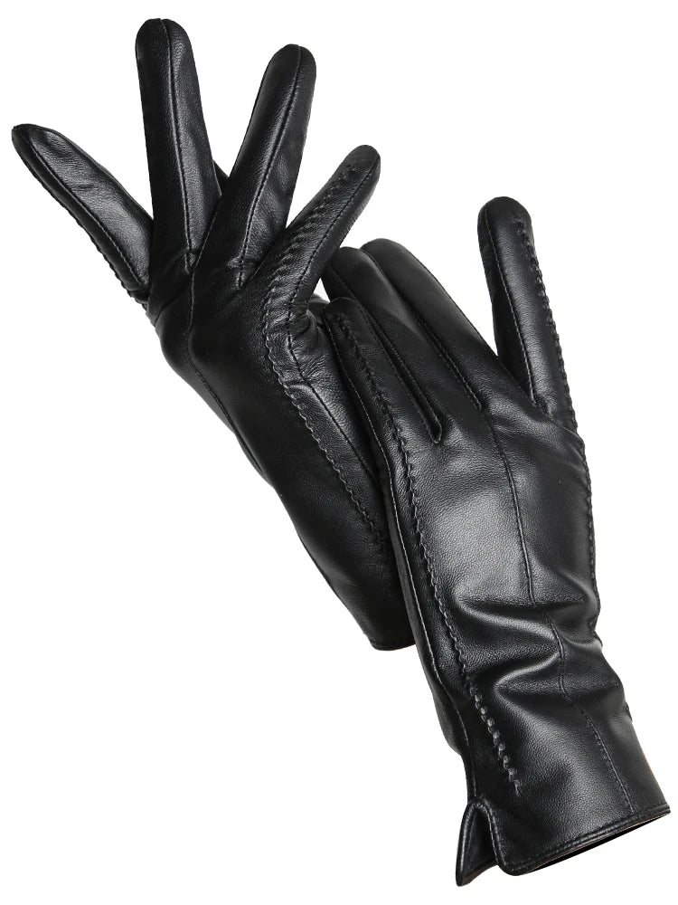 The Velvet-Lined Sheepskin Gloves