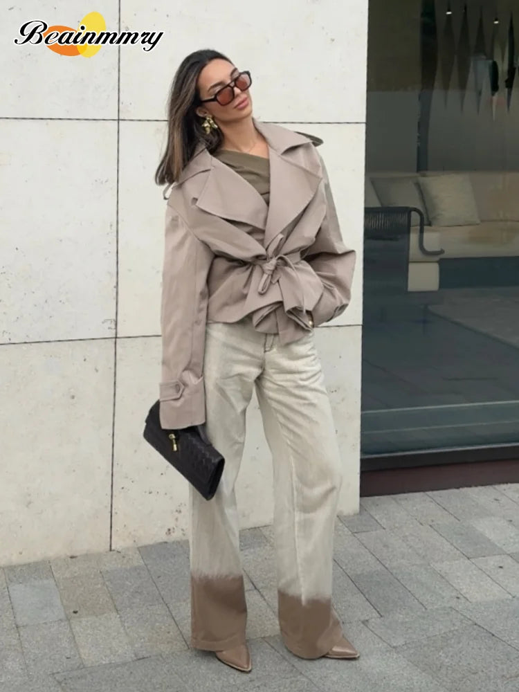 The Double-Breasted Belted Trench