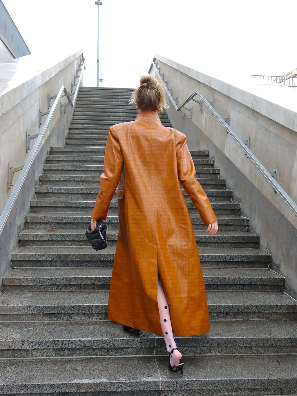 The Croc-Embossed Trench
