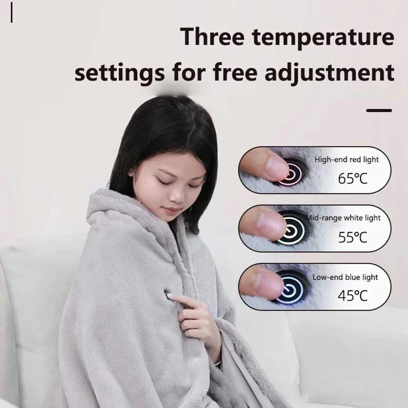 The Plush Heated Throw