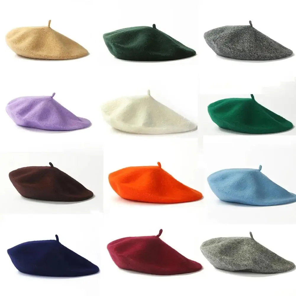 The Wool-Blend French Beret — product view 4