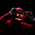 Halloween Neon Mask Led Glow Mask