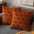 2-Pack 18×18 Fall Pumpkin Pillow Covers