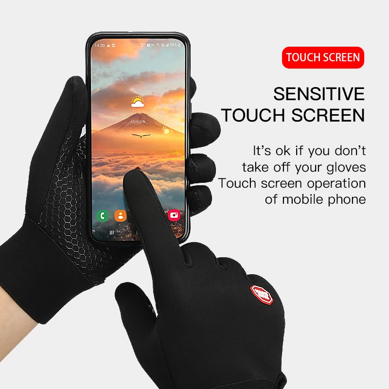 Thermal Gloves Winter Gloves with Touch Screen Support