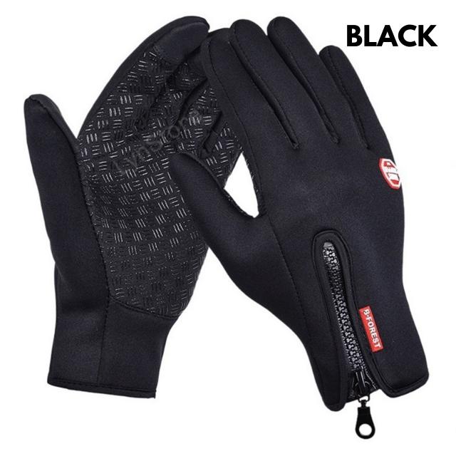 Polar fleece touchscreen gloves